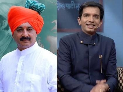 chala hawa yeu dya protest by social media ... Sambhaji Raje yelled at Nilesh Sable on shahu maharaj photo in show MMG | लोकप्रियतेची 'हवा' डोक्यात घुसली, निलेश साबळे माफी मागा; संभाजीराजेंचा संताप