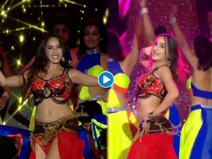Nora Fatehi dance on Kareena Kapoor fevicol song video goes viral on internet | 'फेविकॉल' गाण्यावरील नोरा फतेहीचा बेली डान्स व्हिडीओ व्हायरल, पुन्हा पुन्हा बघताहेत फॅन्स!