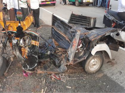 The death toll in SUV-rickshaw accidents has risen; The death toll rise to eight with four more killed | एसयूव्ही-रिक्षा अपघातातील मृतांची संख्या वाढली; आणखी चार जणांच्या मृत्यूने आकडा आठ वर