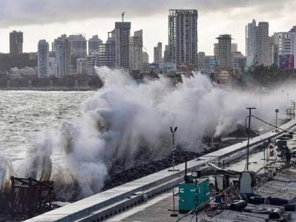 Winds will blow at hurricane speed for two days in Mumbai; Chance of rain in Mumbai, Thane, Palghar | मुंबईत दोन दिवस तुफान वेगाने वाहणार वारे; मुंबई, ठाणे, पालघरमध्ये पावसाची शक्यता