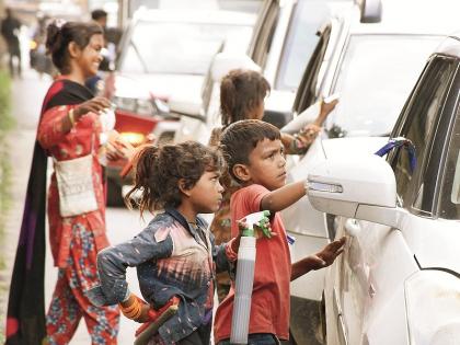 Will find parents of child beggars; Child Welfare Committee to implement 'Muskan' campaign in Aurangabad | बाल भिकाऱ्यांचे पालक शोधणार; बालकल्याण समिती राबविणार 'मुस्कान' अभियान