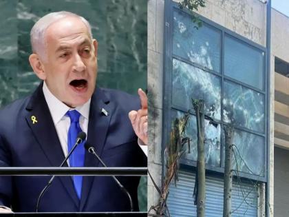 Hezbollah's drone reached Benjamin Netanyahu's bedroom, Israel's tension increased | बेंजामिन नेतन्याहू यांच्या बेडरूमपर्यंत पोहोचलं हिजबुल्लाहचं ड्रोन, पण...! इस्रायलचं टेन्शन वाढलं