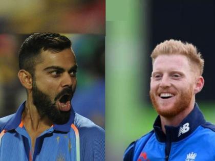 Ben Stokes on Virat kohli's message "I love Virat Kohli, he will go down as one of the greatest players of all time - I love each and every minute I played against him, the energy he brings, I admire him a lot". | Ben Stokes on Virat kohli's message : विराट कोहलीच्या ट्विटवर बेन स्टोक्सने निवृत्तीच्या सामन्यात दिली प्रतिक्रिया, म्हणाला...