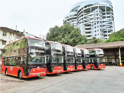 Best's journey of happiness... 16 AC double decker entered; 900 buses will come by next year | बेस्टचा प्रवास सुखाचा... १६ एसी डबल डेकर दाखल; पुढील वर्षापर्यंत येणार ९०० बस