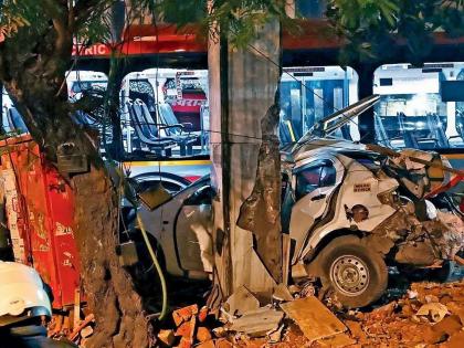 Kurla Bus Accident: Reported by self call, but died during treatment | कुर्ला बस अपघात: स्वत:च कॉल करून कळविले, मात्र उपचारादरम्यान मृत्यू