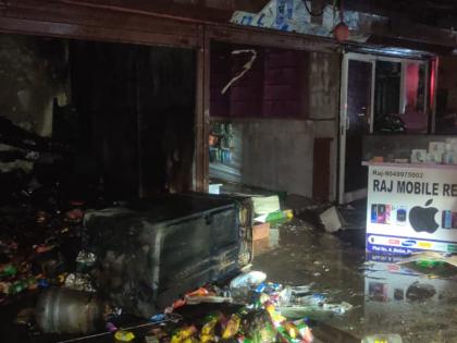 two shop fire at betim goa and loss of four and a half lakhs | बेती येथे दोन दुकानांना आग; साडेचार लाखांचे नुकसान