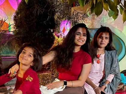 Bhagyashree mote marathi actress emotional post on the occasion of her late sister's birthday | बहिणीच्या वाढदिवसानिमित्त भाग्यश्रीची भावूक पोस्ट, म्हणाली, "मला तुझी खूप आठवण..."