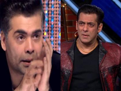 karan johar cried in front of salman khan while shooting for song saajan ji ghar aaye in kuchh kuchh hota hai | "मी सलमानसमोर ढसाढसा रडलो कारण..." करण जोहरने सांगितला भाईजानचा किस्सा