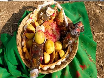 Three names of the same family on the dolls in the passage, A type of Bhanamati in Sadle Madale in Kolhapur | उताऱ्यातील बाहुल्यांवर एकाच कुटुंबातील तिघांची नावं, कोल्हापुरातील सादळे-मादळेत भानामतीच्या प्रकाराने खळबळ