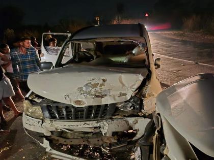 Bhandara SRPF convoy hit by vehicle, police inspector injured | भंडारा एसआरपीएफच्या ताफ्याला वाहनाची धडक, पोलीस निरीक्षक जखमी Bhandara SRPF convoy hit by vehicle, police inspector injured | भंडारा एसआरपीएफच्या ताफ्याला वाहनाची धडक, पोलीस निरीक्षक जखमी