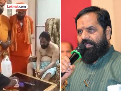 NCP alleges that Bharat Gogawal is performing Aghori puja for the post of Guardian Minister of Raigad | बाबा भरतशेठ, अघोरी विद्या अन्...; पालकमंत्रीपदासाठी गोगावलेंकडून पूजा? राष्ट्रवादी काँग्रेसचा आरोप NCP alleges that Bharat Gogawal is performing Aghori puja for the post of Guardian Minister of Raigad | बाबा भरतशेठ, अघोरी विद्या अन्...; पालकमंत्रीपदासाठी गोगावलेंकडून पूजा? राष्ट्रवादी काँग्रेसचा आरोप