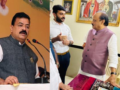 Big development in Chiplun! ubt shivsena mla Bhaskar Jadhav's son vikrant meets Ajit Pawar ncp | चिपळूणमध्ये मोठी घडामोड! भास्कर जाधवांचा मुलगा अजित पवारांच्या भेटीला