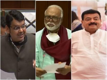 devendra fadnavis on shiv sena leader bhaskar jadhav on chhagan bhujbal Maharashtra Assembly Session 2021 | Maharashtra Assembly Session 2021 : त्यावेळी भास्कर जाधवही भुजबळांना पाहून सभागृहात हुप हुप चिडवायचे; फडणवीसांनी करुन दिली आठवण