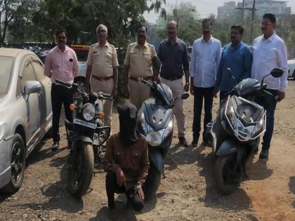 police had parked the car with the key and he was found alone in the net in kalyan | पाेलिसांनी गाडी चावी लाऊन उभी केली होती आणि तो अलगदच सापडला जाळ्यात