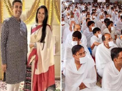 A lifetime of begging for alms Will take oath on April 22 in gujarat | मुलांपासून प्रेरणा घेत २०० कोटींची संपत्ती दान; ऐषारामाचे जीवन त्यागून पती-पत्नीचा संन्यास 