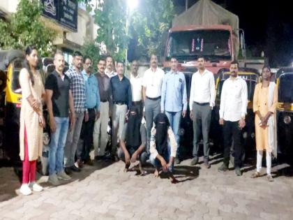 Rickshaw thieves in Vasai arrested by Bhiwandi Crime Branch Six rickshaws, one two-wheeler seized | वसईतील रिक्षा चोरट्यांना भिवंडी गुन्हे शाखेने केली अटक; सहा रिक्षा, एक दुचाकी केली जप्त