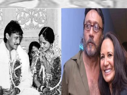 jackie shroff and wife ayesha shroff interesting love story | Jackie Shroff : बसमधील १३ वर्षांच्या मुलीच्या प्रेमात पडला 'भिडू', तिलाच बनवले लाईफ पार्टनर; जॅकी दादाची अनोखी लव्हस्टोरी