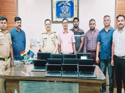 Thane: Laptop theft in Bhiwandi; The accused was arrested in a combing operation before the case was registered | भिवंडीत लॅपटॉप चोरी; गुन्हा दाखल होण्यापूर्वीच कोम्बिंग ऑपरेशनमध्ये आरोपीला अटक