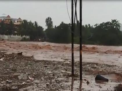 Sudden increase in the water level of Pan Bhogavati river, two young missing | पेण भोगावती नदीच्या पाणी पातळीत अचानक वाढ, दोन तरूण बेपत्ता