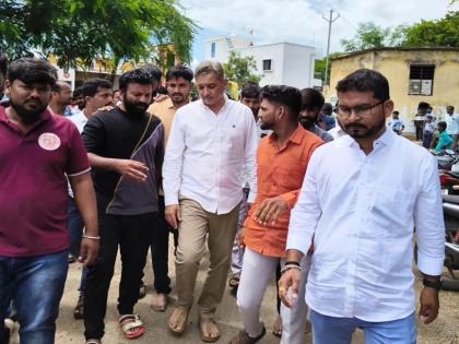 'Farmers' problems should not be limited to Panchnamas'; Chhatrapati Sambhaji Maharaj's instructions to the administration | 'शेतकऱ्यांच्या समस्या केवळ पंचनाम्यांपुरत्या नको'; छत्रपती संभाजी महाराजांचे प्रशासनाला निर्देश