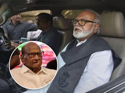 Big News ajit pawar ncp leader Chhagan Bhujbal on Silver Oak to meet Sharad Pawar | मोठी बातमी: शरद पवारांच्या भेटीसाठी छगन भुजबळ 'सिल्व्हर ओक'वर; राजकीय चर्चांना उधाण