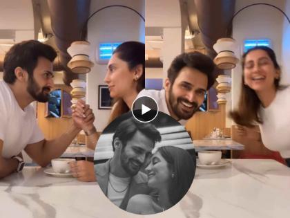 Bhushan Pradhan and Anusha Dandekar coffee date video actress gave interesting caption | 'सोडण्यासाठी हात धरत नाही मराठी माणूस', भूषण प्रधान-अनुषाची कॉफी डेट; दिली प्रेमाची कबुली?