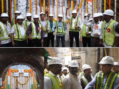 in mumbai matunga abundant water to wadala break through of amar mahal to wadala 9.7 km water tunnel successful  | माटुंगा, वडाळ्याला मुबलक पाणी; अमर महल ते वडाळा जलबोगद्याचा ब्रेक थ्रू यशस्वी 