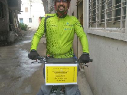 Dombivli cyclist Gandhara crossed 520 km in five days | डोंबिवलीतील सायकलस्वार गंधारने पाच दिवसात पार केले ५२० किमी अंतर 