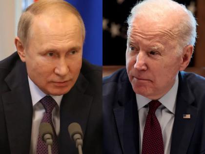 joe biden us president called vladimir putin a pure thug and murderous dictator earlier called war criminal Russia Ukraine War | Russia Ukraine War : आधी म्हटलं वॉर क्रिमिनिअल, आता खुनी हुकूमशाह आणि ठग; बायडेन यांचा पुतीन यांच्यावर हल्लाबोल