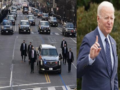 Airforce-One, the beast car and fleet of 50 cars; Joe Biden's mega entry into the G-20 | Airforce-One, बीस्ट कार अन् 50 गाड्यांचा ताफा; G-20 मध्ये जो बायडेन यांची मेगा एन्ट्री