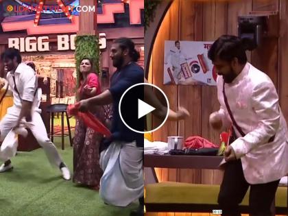 Bigg Boss Marathi Season 5 Watch latest Promo Abhijeet and Janhvi dance on Kaala Chashma song | Riteish Deshmukh | Bigg Boss Marathi : आज भाऊच्या धक्क्यावर रंगणार धमाल नाच-गाण्याचा कल्ला, पाहा प्रोमो