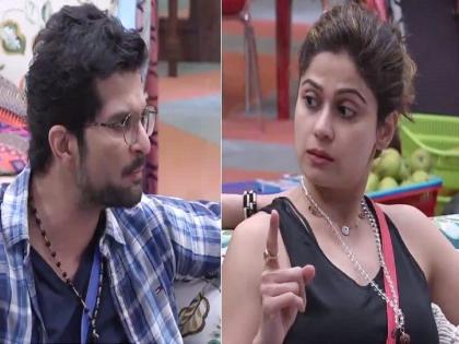 Bigg Boss OTT: Shamita Shetty gets furious as Divya Agarwal's lip balm falls from Raqesh Bapat's pocket | Bigg Boss OTT: त्याच्या खिशात दिव्याचं लिपबाम...; मग काय? शमितानं घेतला राकेशचा क्लास