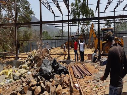 Deforestation for bigg boss set in mumbai filmcity | बिग बॉसच्या सेटसाठी फिल्मसिटीत मोठ्या प्रमाणात वृक्षतोड; अधिकारीही अनभिज्ञ!