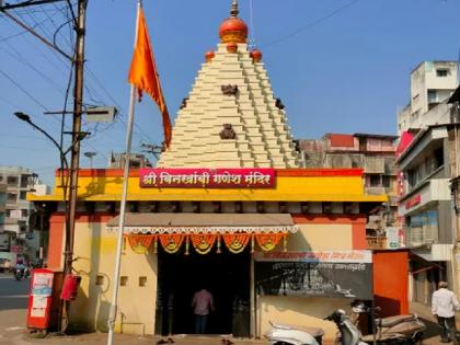 Attempted theft at Binkhambi Ganesh temple in Kolhapur | चोरी करणारच होता, तोपर्यंतच..; कोल्हापुरातील बिनखांबी गणेश मंदिरातील प्रकार Attempted theft at Binkhambi Ganesh temple in Kolhapur | चोरी करणारच होता, तोपर्यंतच..; कोल्हापुरातील बिनखांबी गणेश मंदिरातील प्रकार