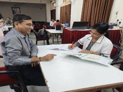 enthusiastic response to health camp at birla college in kalyan mumbai | बिर्ला कॉलेजमधील आरोग्य शिबिराला उत्स्फूर्त प्रतिसाद