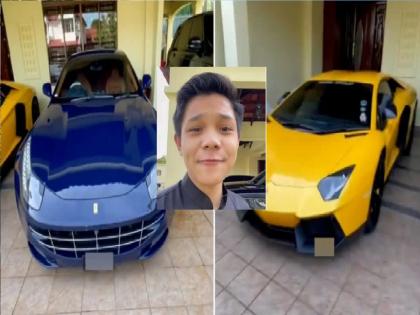 14-year-old boy earns bumper income in bitcoin; 9.5 crore car collection shown.. | 14 वर्षीय मुलाची बिटकॉइनमधून बंपर कमाई; दाखवले 9.5 कोटींचे कार कलेक्शन..