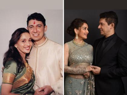 Madhuri Dixit Wedding Anniversary: On the 23rd wedding anniversary of Dr. Nene turned romantic, expressed love for Madhuri Dixit | Madhuri Dixit Wedding Anniversary: लग्नाच्या २३व्या वाढदिवसादिवशी डॉ. नेने झाले रोमँटिक, माधुरी दीक्षितवर व्यक्त केलं प्रेम