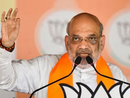 BJP leader home minister amit shah in jammu kashmir election rally in surankot says Goli ka jawab gole se | "गोली का जवाब गोले से...!"; गृह मंत्री अमित शाह यांची कश्मिरात गर्जना; विरोधकांवरही निशाणा