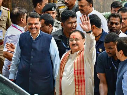 BJP 370 passes in Lok Sabha and NDA 400 passes says J P. Nadda | लोकसभेत भाजप ३७० पार तर एनडीए ४०० पार, पूर्ण ताकदीने कामाला लागा जे. पी. नड्डा यांचे आवाहन