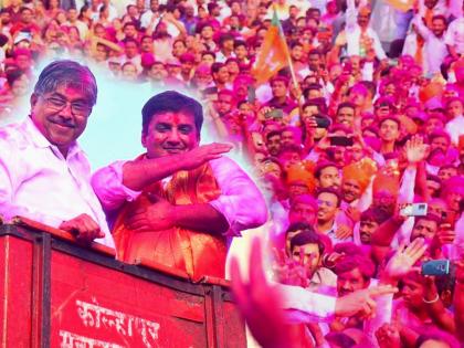 कोल्हापूरात विजयोत्सव! 'भाजपाच्या पैलवाना'चा राज्यसभेच्या आखाड्यात शिवसेनेला धोबीपछाड!