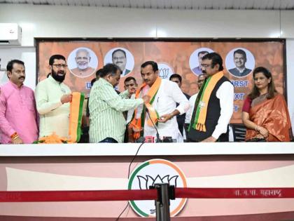 Many political party workers of Sharad Pawar group Prahar sanghatana joins BJP for Municipal elections | 'मिशन पालिका' सुसाटsss... शरद पवार गट, 'प्रहार'च्या अनेक कार्यकर्त्यांचा भाजपामध्ये पक्षप्रवेश
