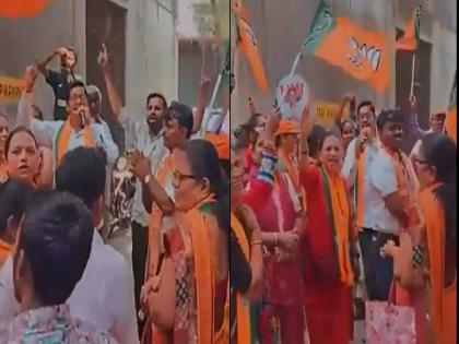 Video: मुंबईत महायुतीत तणाव! "५० खोके एकदम ओके..." भाजपा कार्यकर्त्यांनीच शिंदेसेनेला डिवचले - Marathi News | Video - Tension in the Mahayuti in Mumbai! BJP and Eknath Shinde's supporters clashed in a ward in Mumbai | Latest News at Lokmat.com Video: मुंबईत महायुतीत तणाव! "५० खोके एकदम ओके..." भाजपा कार्यकर्त्यांनीच शिंदेसेनेला डिवचले - Marathi News | Video - Tension in the Mahayuti in Mumbai! BJP and Eknath Shinde's supporters clashed in a ward in Mumbai | Latest News at Lokmat.com