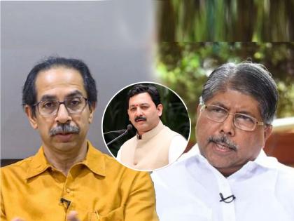 bjp chandrakant patil criticizes shiv sena cm uddhav thackeray over sambhaji raje allegations | “उद्धव ठाकरे, संभाजीराजेंनी दिलेले आव्हान स्वीकारा, कुणी खंजीर खुपसला ते जनतेला समजेल”