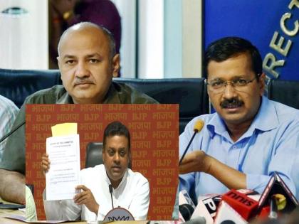 BJP's challenge to Manish Sisodia | Delhi Liquor Policy: "तुम्ही वाचू शकत नाही!", भाजपाचं मनीष सिसोदियांना आव्हान