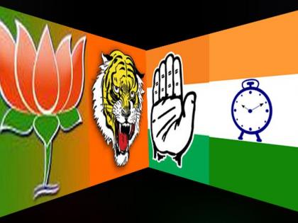  BJP won in coalition; Advantages of NCP in front | युतीमध्ये भाजप जिंकले; आघाडीत राष्ट्रवादीला फायदा