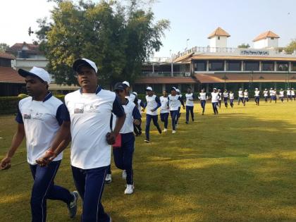 The selection camp of blind Maharashtra Cricket team started in Pune | अंधांच्या महाराष्ट्र क्रिकेट संघाच्या निवड शिबिराला पुण्यात सुरुवात