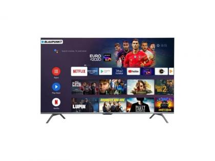 Blaupunkt launched 50 inch 4k android tv in india check price specifications  | 50 इंचाचा Blaupunkt 4K स्मार्ट टीव्ही भारतात लाँच; कमी किंमतीत शानदार फीचर्स 