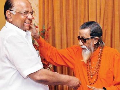 Balasaheb had told me in Thackeray style ..., sharad pawar | ... त्यावेळी बाळासाहेबांनी मला ठाकरे शैलीत सुनावले, पवारांच्या 'आठवणीतले बाळासाहेब'