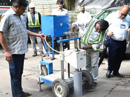 in mumbai bmc in action mode for concrete roads speeding up work between october and may | काँक्रीट रस्त्यांसाठी पालिका ‘इन ॲक्शन', ऑक्टोबर ते मेदरम्यान कामांना गती