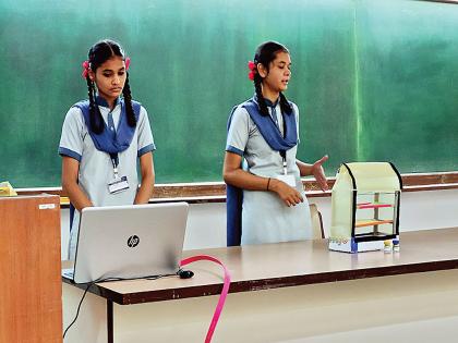 Student presentation on metals, mathematics, drought | बालविज्ञान संमेलनात धातू, गणित, दुष्काळावर विद्यार्थ्यांचे सादरीकरण